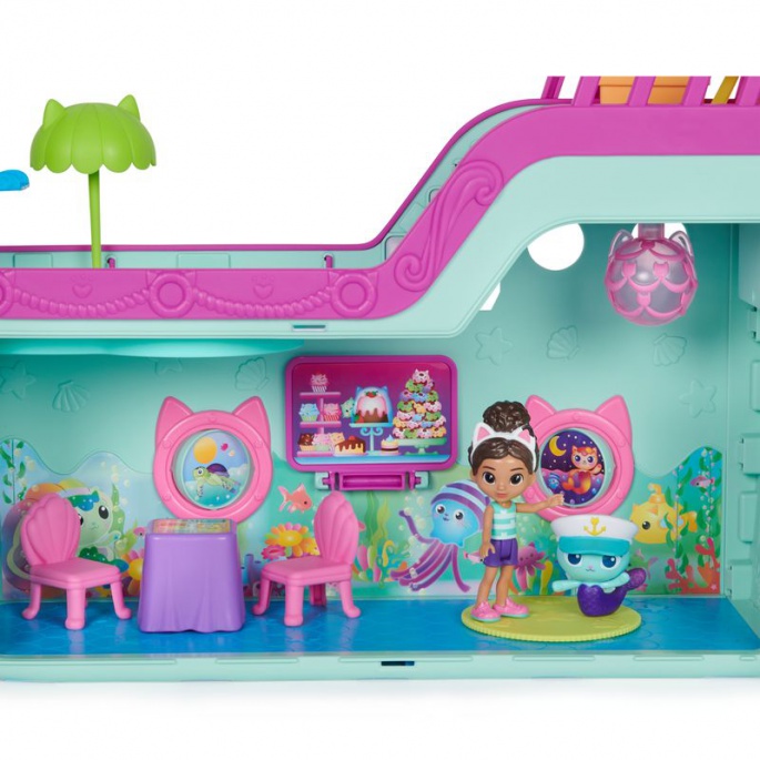 Gabby's Dollhouse - veliki set za igru s brodom