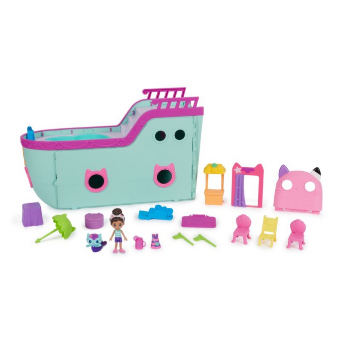 Gabby's Dollhouse - veliki set za igru s brodom