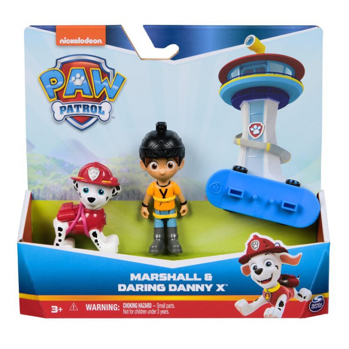 Psići u ophodnji hrabri Neustrašivi Danny X s figuricom Marshall