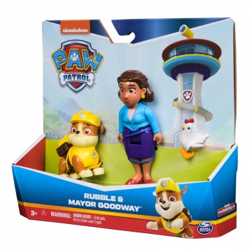Paw Patrol gradonačelnica Goodway s figuricom Rubble