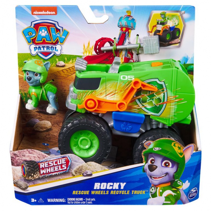 Psići u ophodnji Rescue Wheels tematsko vozilo Rocky