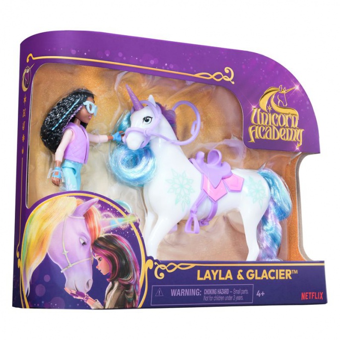Akademija za jednoroge figure Layla i Glacier 11 cm