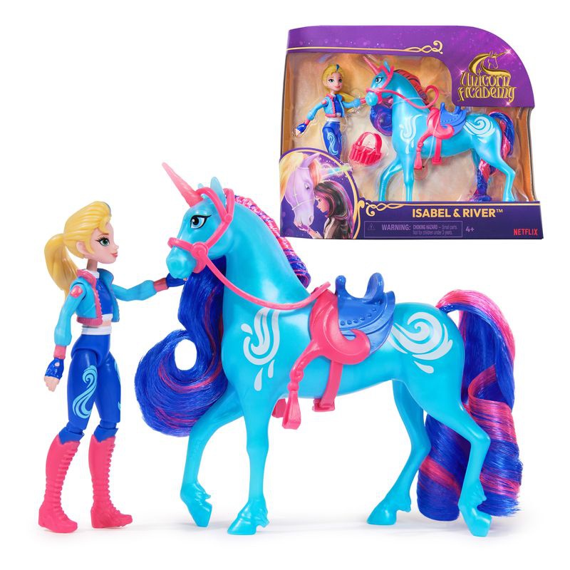 Unicorn Academy figurice Isabel i River 11 cm