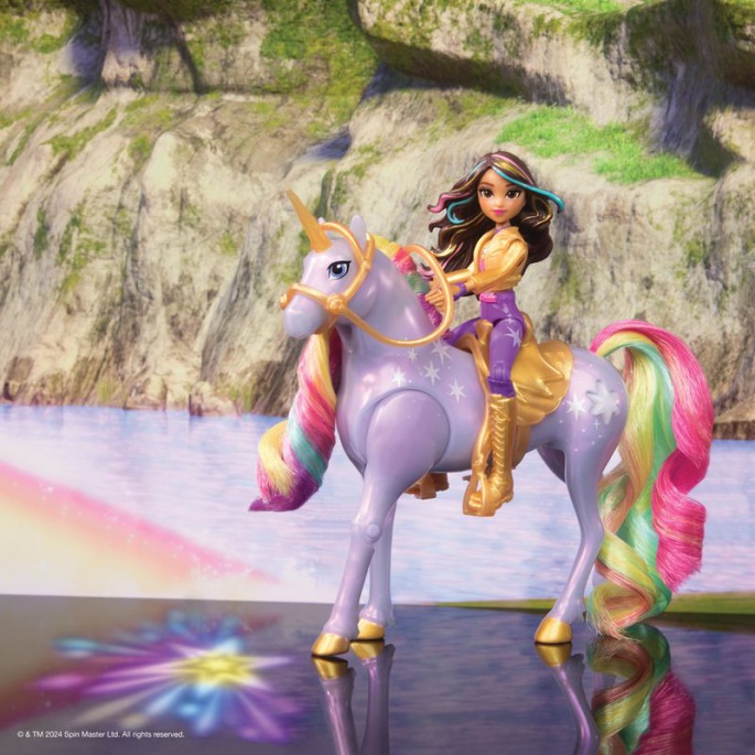 Unicorn Academy, svijetleći jednorog i figura Sofia & Wildstar 11 cm