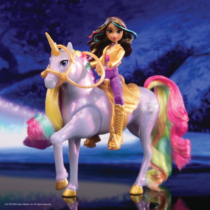 Unicorn Academy, svijetleći jednorog i figura Sofia & Wildstar 11 cm