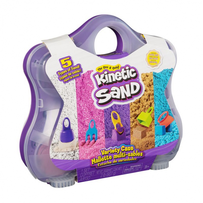 Kinetic Sand kovčeg s priborom