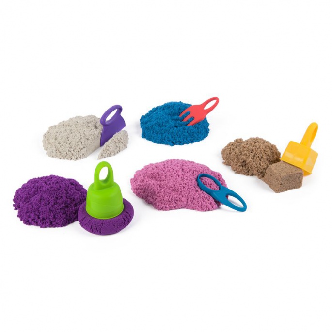 Kinetic Sand kovčeg s priborom