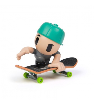 Tech Deck SK8 Crew fingerboard s figuricom zelena kapa s šiltom