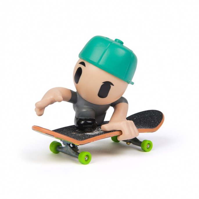 Tech Deck SK8 Crew fingerboard s figuricom zelena kapa s šiltom