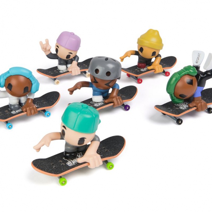 Tech Deck SK8 Crew fingerboard s figuricom sa žutim šeširom