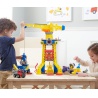 Povoljan paket: Rubble & Crew interaktivni kran sa zvukovima 60 cm + osnovno vozilo Rubble