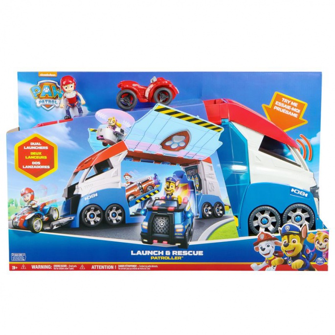 Povoljan paket: Veliki Patroller sa zvucima i svjetlima + Rubble & Crew vozilo Rubble