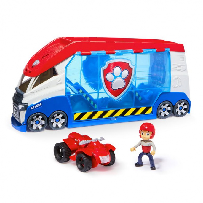 Povoljan paket: Veliki Patroller sa zvucima i svjetlima + Rubble & Crew vozilo Rubble