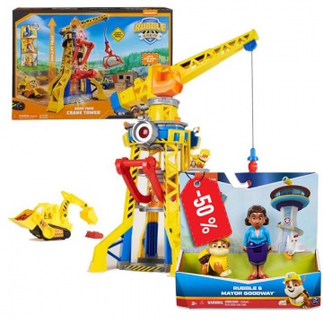 Paket: Rubble i ekipa interaktivni dizalica 60 cm + Goodwayova i Rubble za pola cijene