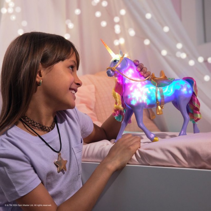 Unicorn Academy svjetlosni jednorog Wildstar 28 cm + Valentina i Cinder 11 cm za pola cijene