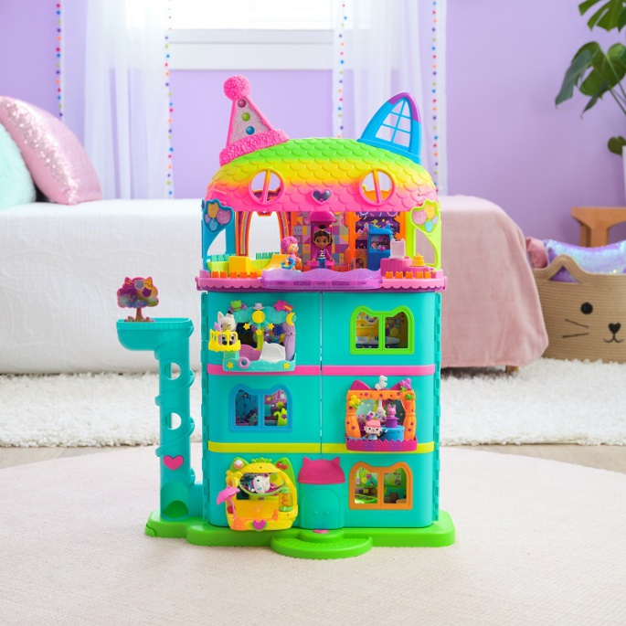 Povoljni paket: Gabby’s Dollhouse – Velika kuća Zabava s mačjim ušima koje sviraju za polovicu cijene