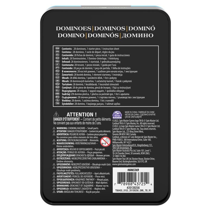 Spin Master Games domino u limenoj kutiji