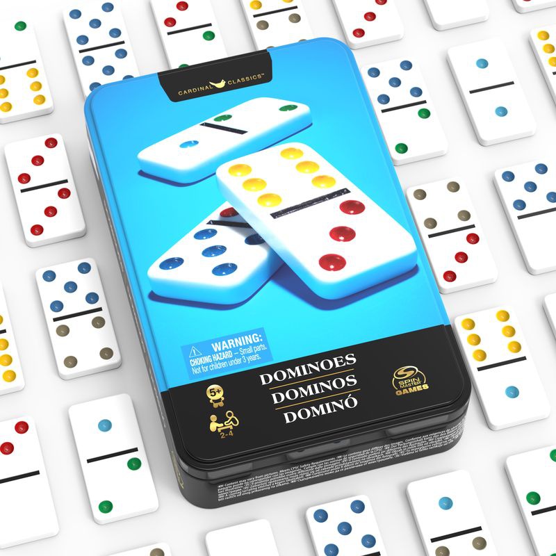 Spin Master Games domino u limenoj kutiji