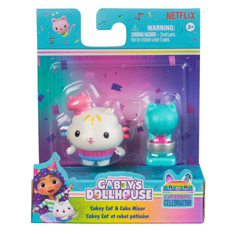 Gabby’s dollhouse figura Cakey Cat s dodatkom