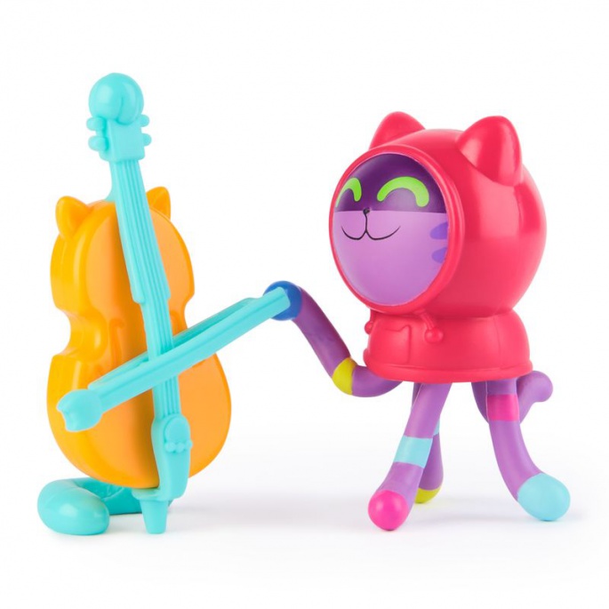 Gabby’s dollhouse figura Dj Catnip s dodatkom