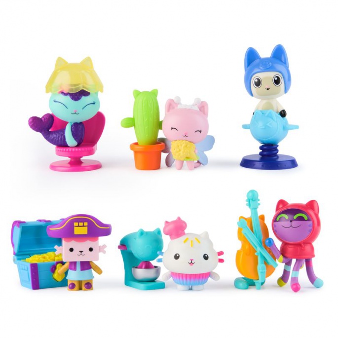 Gabby’s dollhouse figura Dj Catnip s dodatkom