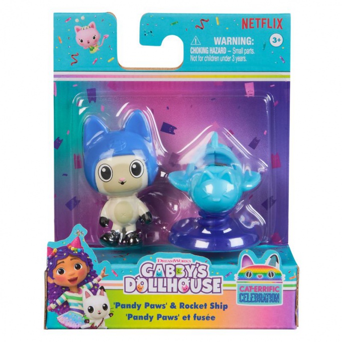 Gabby’s dollhouse, figurica Pande Paws s dodatkom
