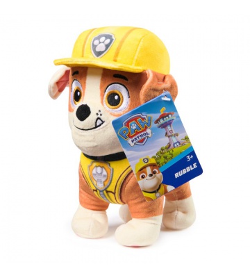PAW Patrol osnovna plišana igračka Rubble 18 cm