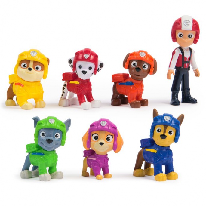 Psići u ophodnji Air Rescue više figura set
