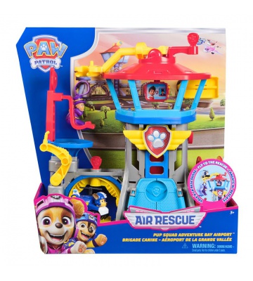 Paw Patrol Air Rescue set aerodroma