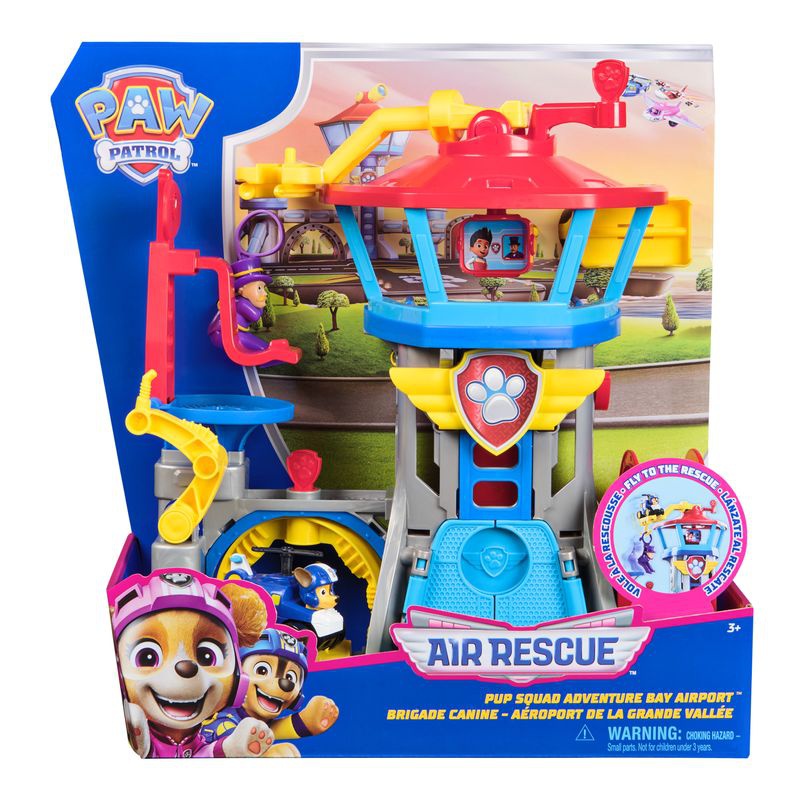 Paw Patrol Air Rescue set aerodroma