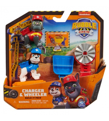 Figurice Charger i Wheeler s priborom od Rubble & Crew