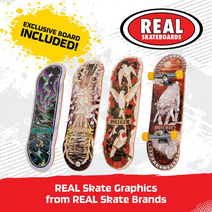 Tech Deck fingerboard četveropak