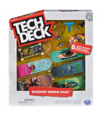 Tech Deck fingerboard 6 komada s priborom