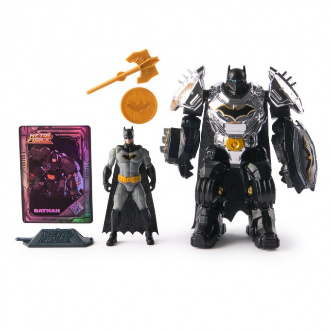 DC Metal Force figura Batman s akcijskim kostimom