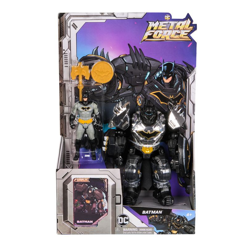 DC Metal Force figura Batman s akcijskim kostimom