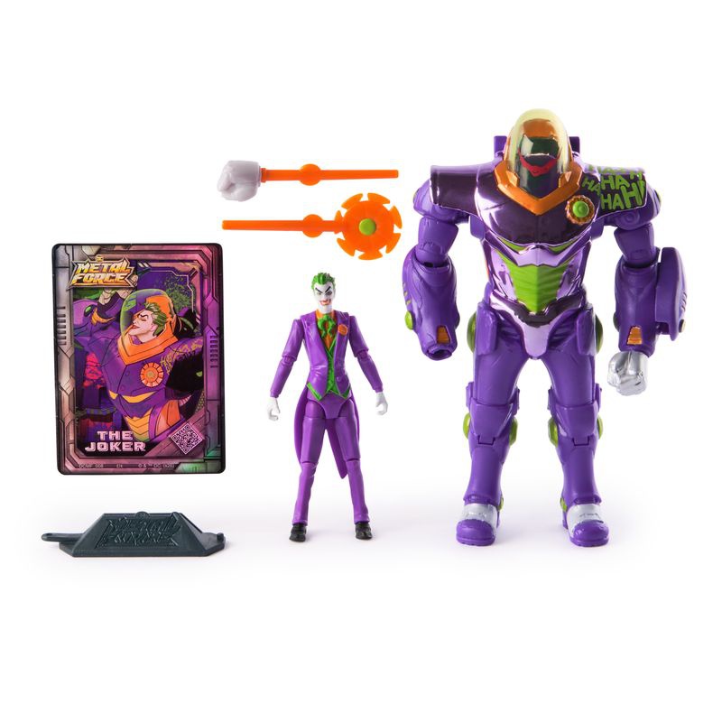 DC Metal Force figura Joker s akcijskim kostimom