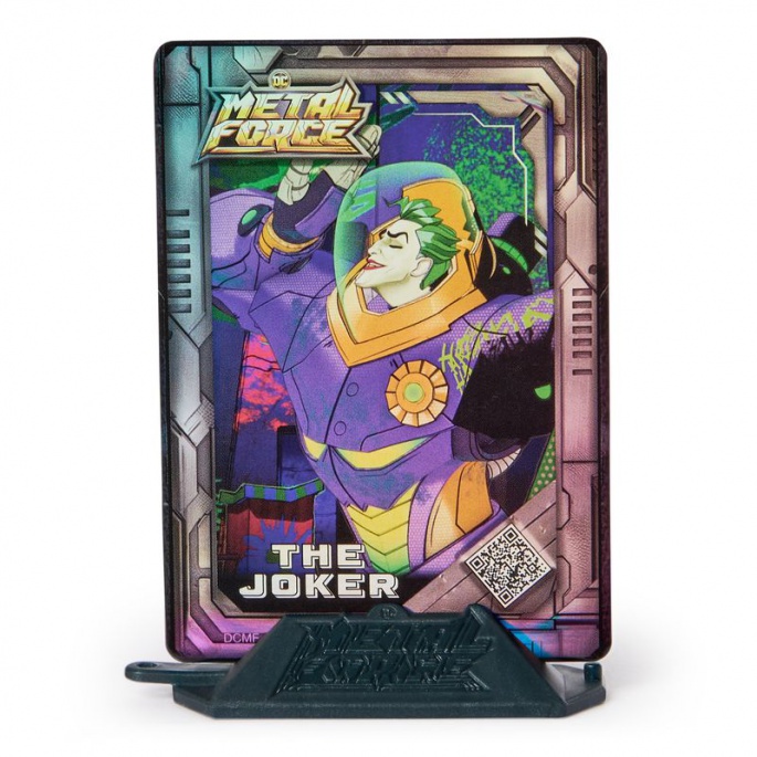 DC Metal Force figura Joker s akcijskim kostimom