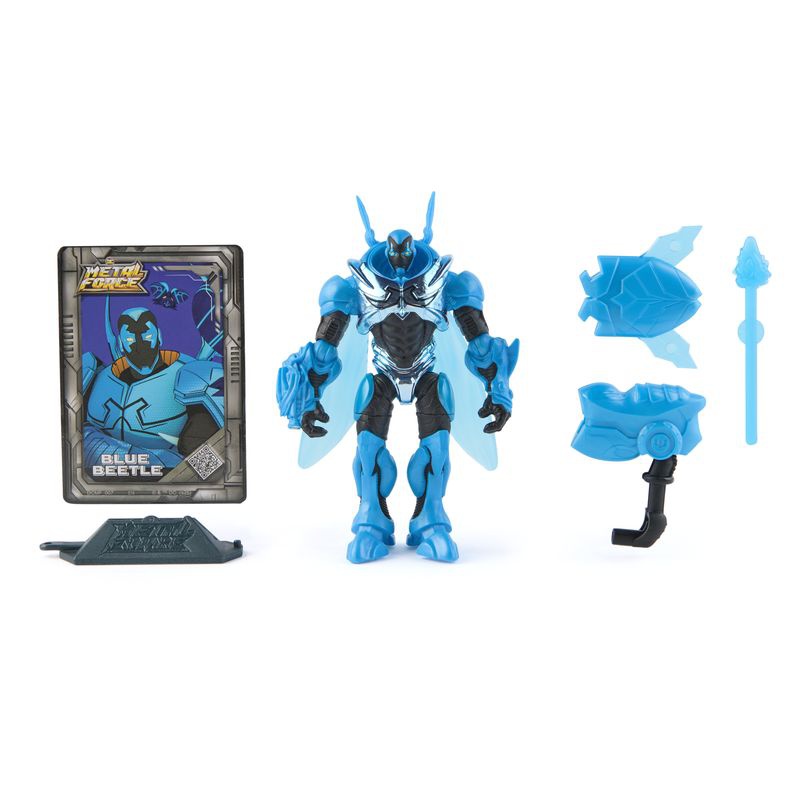 DC Metal Force akcijska figura Blue Beetle 10 cm