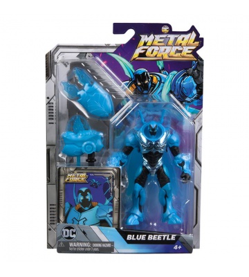 DC Metal Force akcijska figura Blue Beetle 10 cm