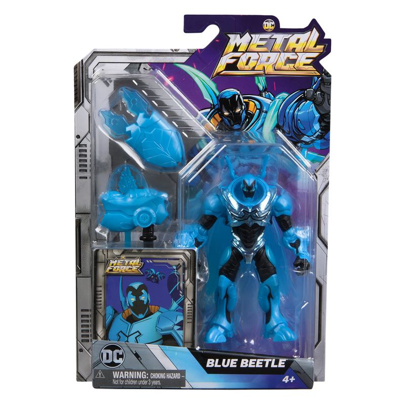 DC Metal Force akcijska figura Blue Beetle 10 cm