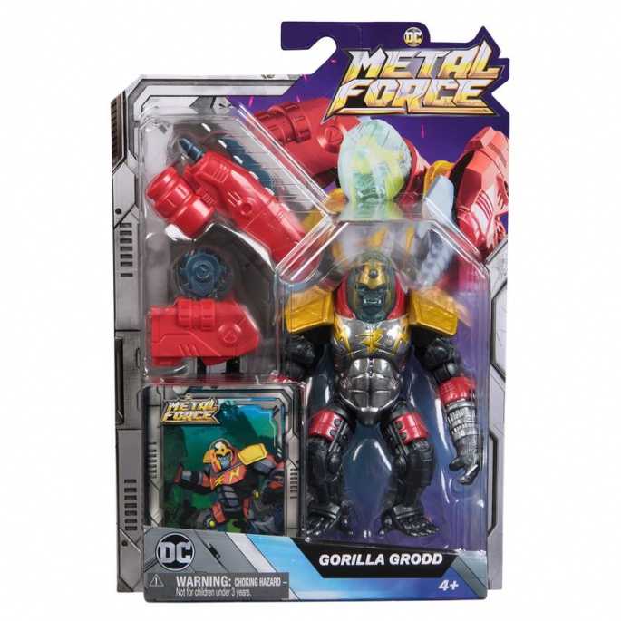 DC Metal Force akcijska figura Gorilla Grodd 10 cm