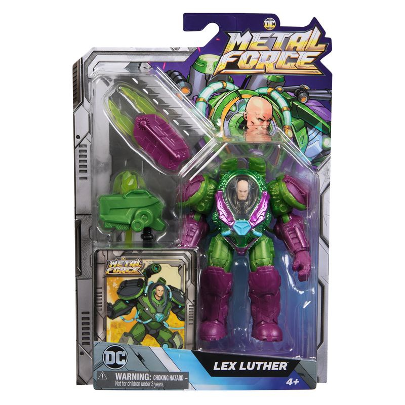 DC Metal Force akcijska figura Lex Luther 10 cm