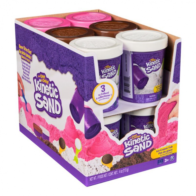 Kinetic Sand ružičasti sladoled u tubi