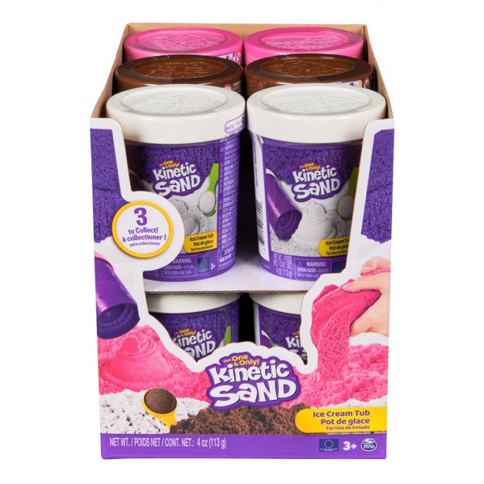 Kinetic Sand ružičasti sladoled u tubi