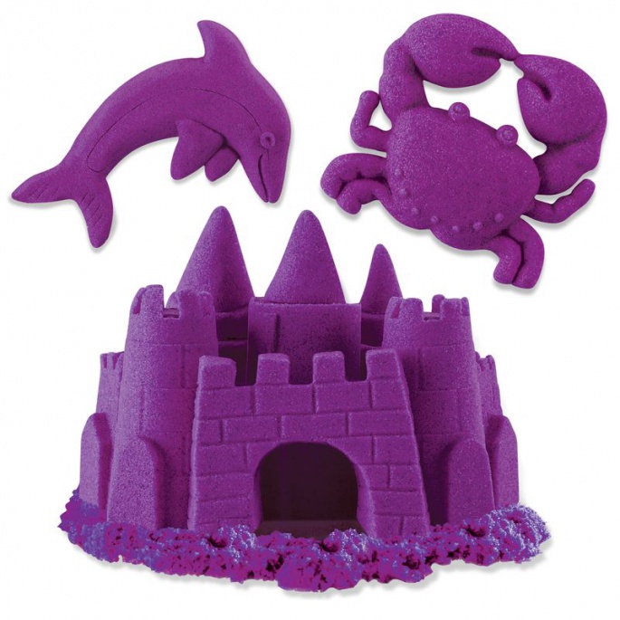 Kinetic Sand neon ljubičasti pijesak