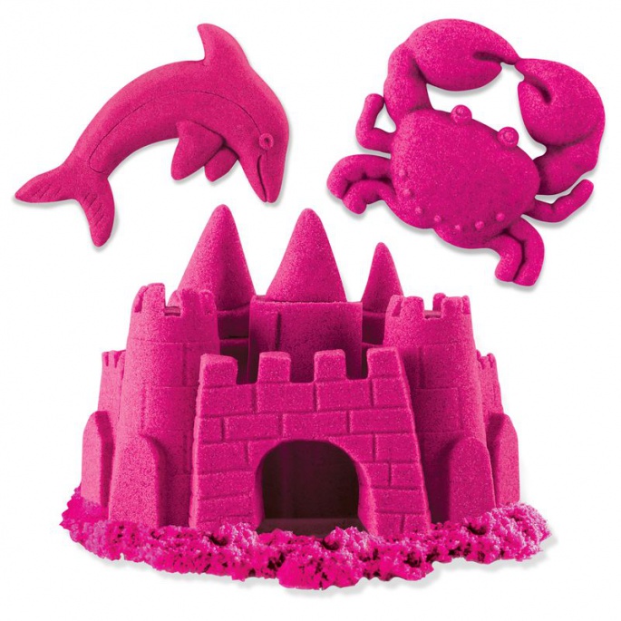 Kinetic Sand neon roza pijesak