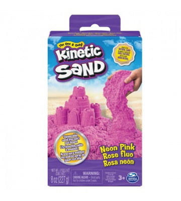 Kinetic Sand neon roza pijesak
