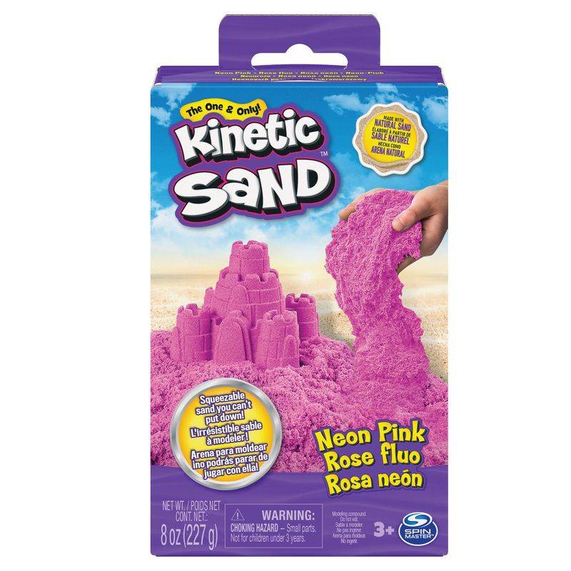 Kinetic Sand neon roza pijesak