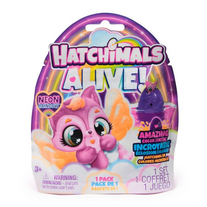Hatchimals Neon Rainbow pojedinačno pakiranje