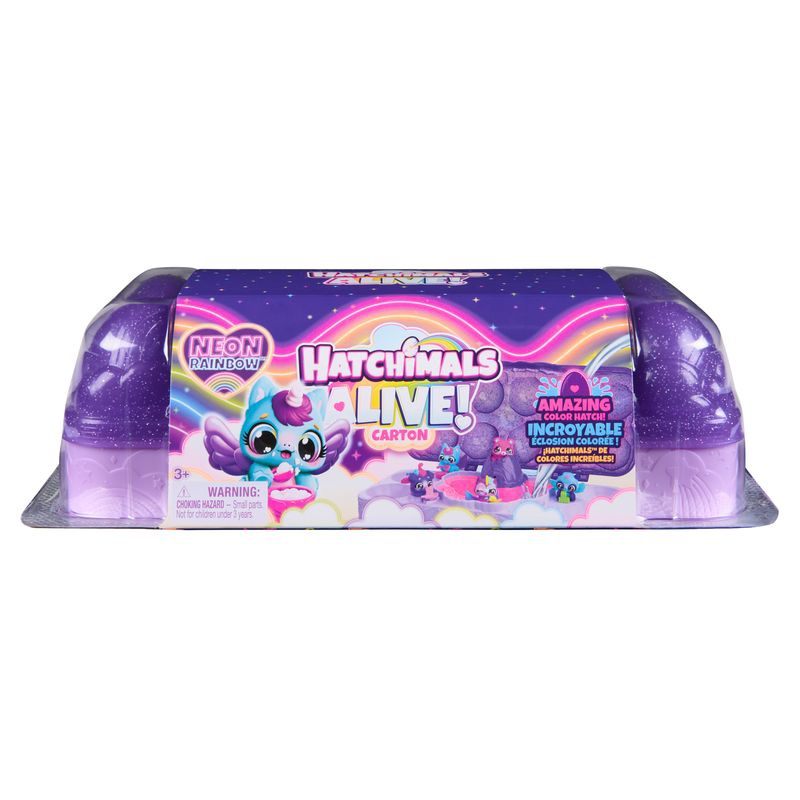 Hatchimals Neonska duga karton životinje